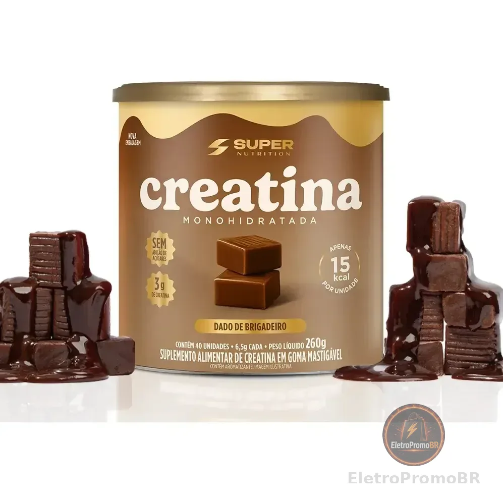 Creatina Brigadeiro Super Nutrition Dado Creatina 260g