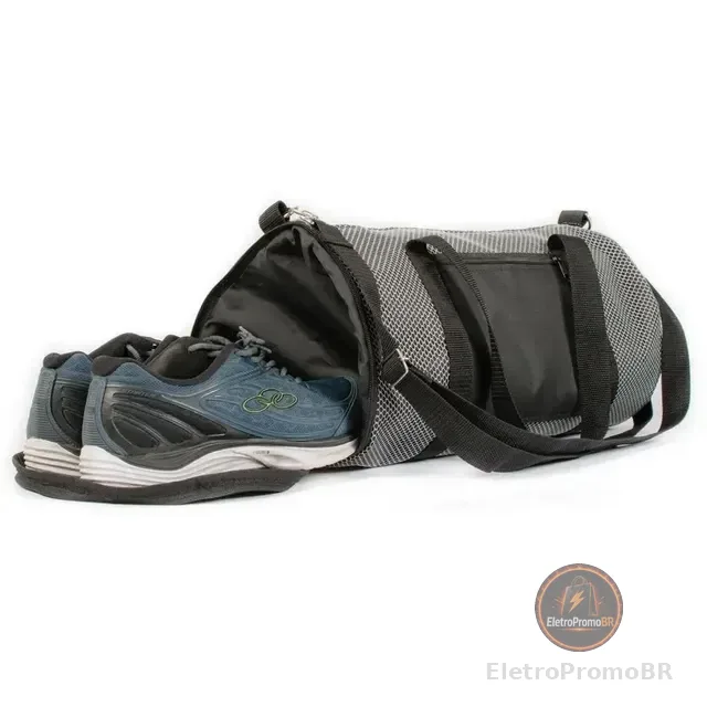 Bolsa Para Academia Unissex, Com Saco Interno Para Tenis