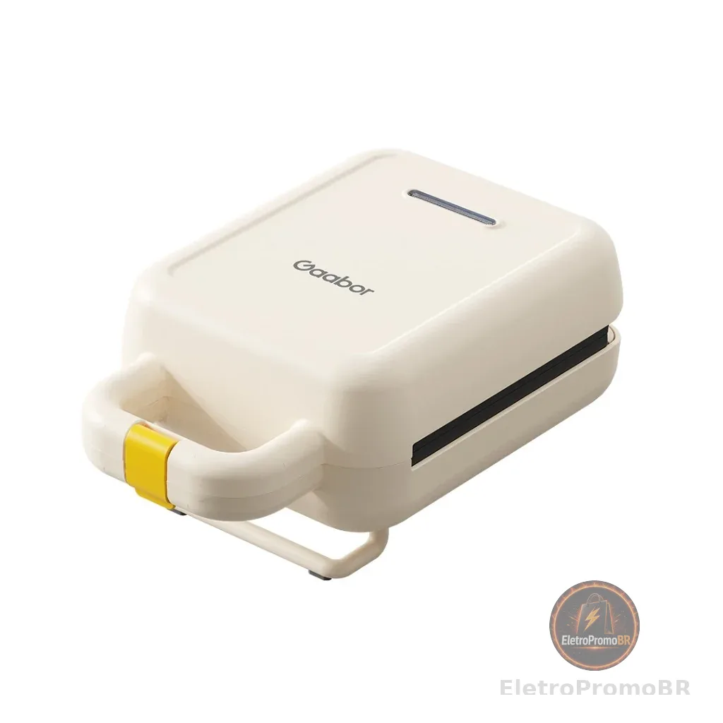 Gaabor Sanduicheira Grill Antiaderente com Aquecimento Constante Dupla Face e Frigideira SM60M-WH01A