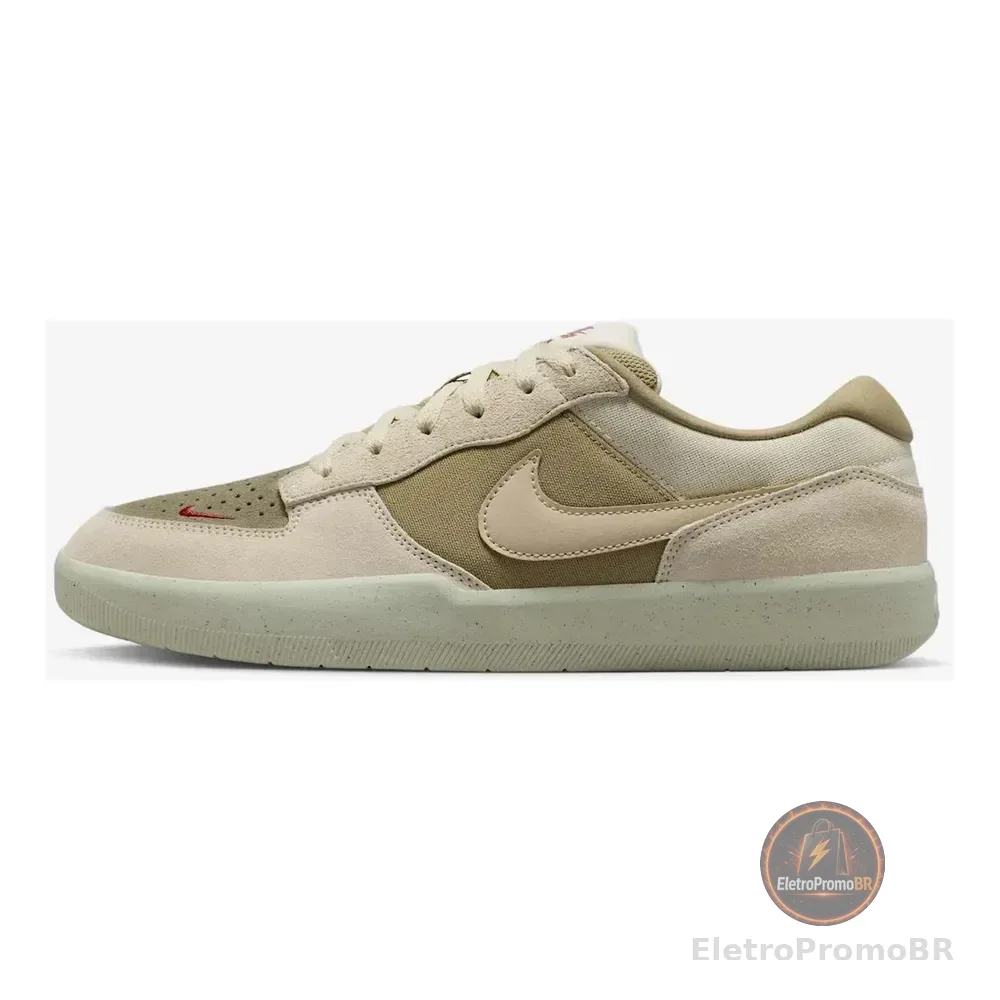 Tênis Nike Sb Force 58 Masculino Bege 41 Br