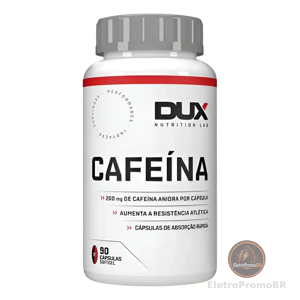 Cafeina Dux Nutrition Em Capsulas Cafeina Anidra Energia Neutro
