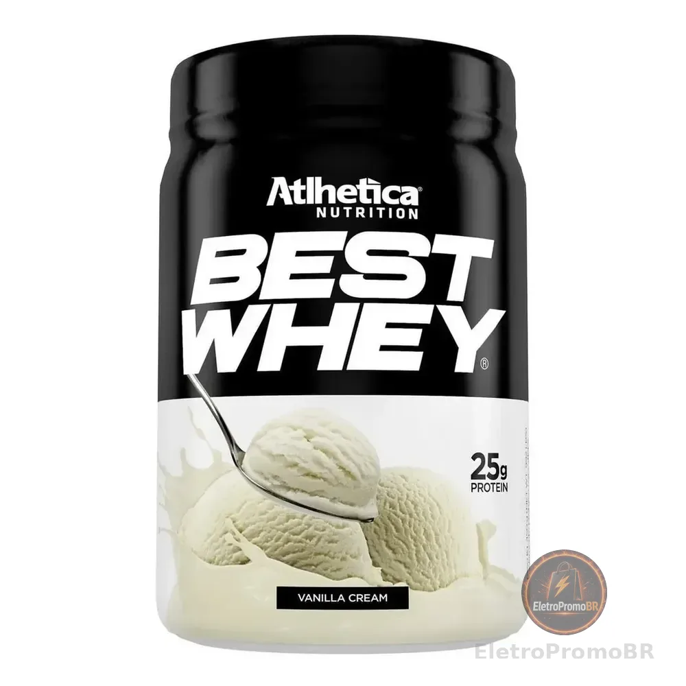 Suplemento En Pó Atlhetica Nutrition Proteínas De Best Whey Sabor Creme De Baunilha X 450g
