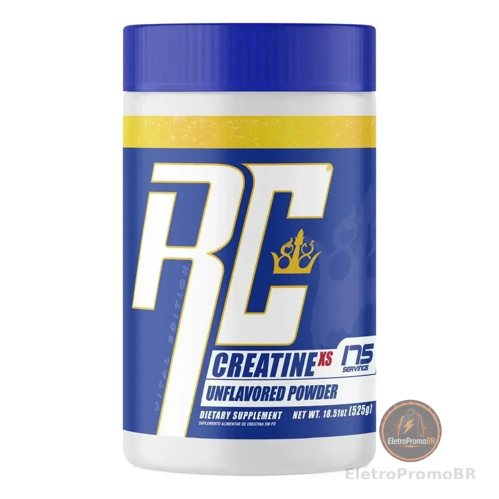Creatina Monohidratada Ronnie Coleman 525g Sem Sabor