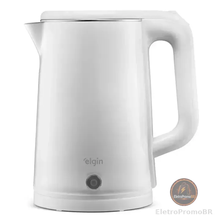 Chaleira Elétrica Elgin Slim Branca 110v 1,8 Litros 1.200w Branco 127v
