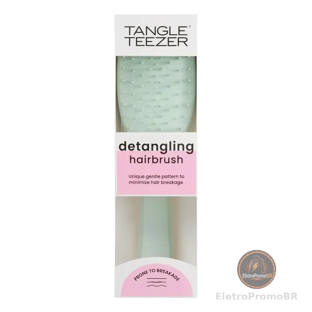 Escova De Cabelo Tangle Teezer Extra Gentle Chamomile Eucalyptus Verde Claro