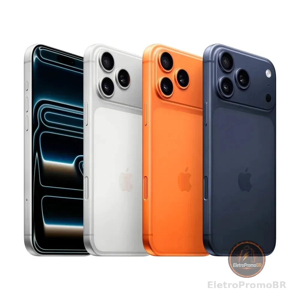 LANÇAMENTO • iPhone 17 Pro / 17 Pro Max 256GB • Novo Original NF Lacrado