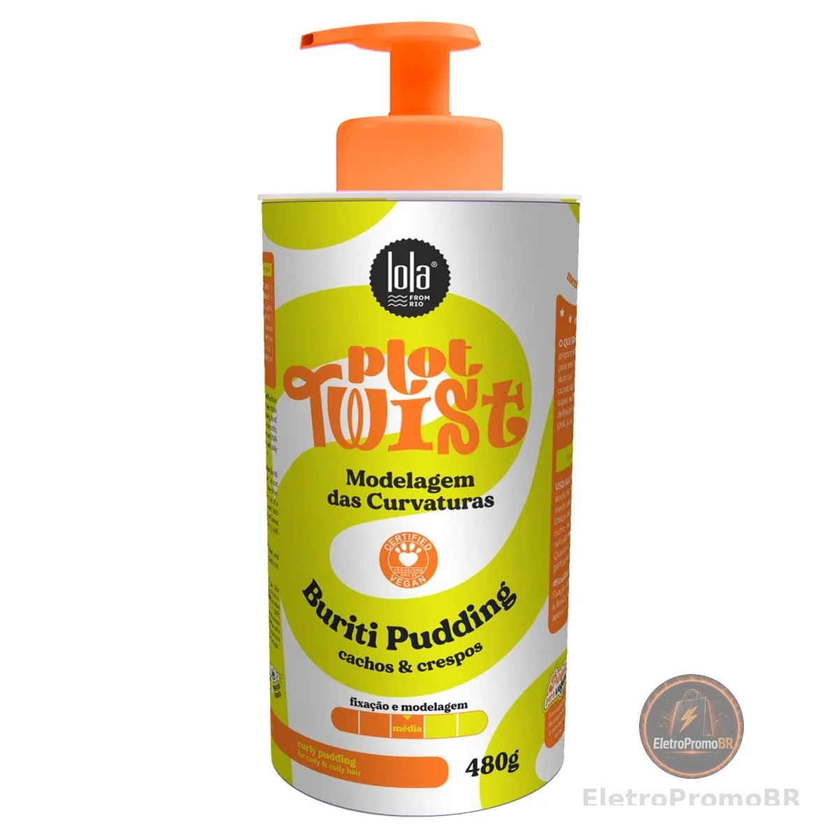 Plot Twist Buriti Pudding 480g, Lola Cosmetics