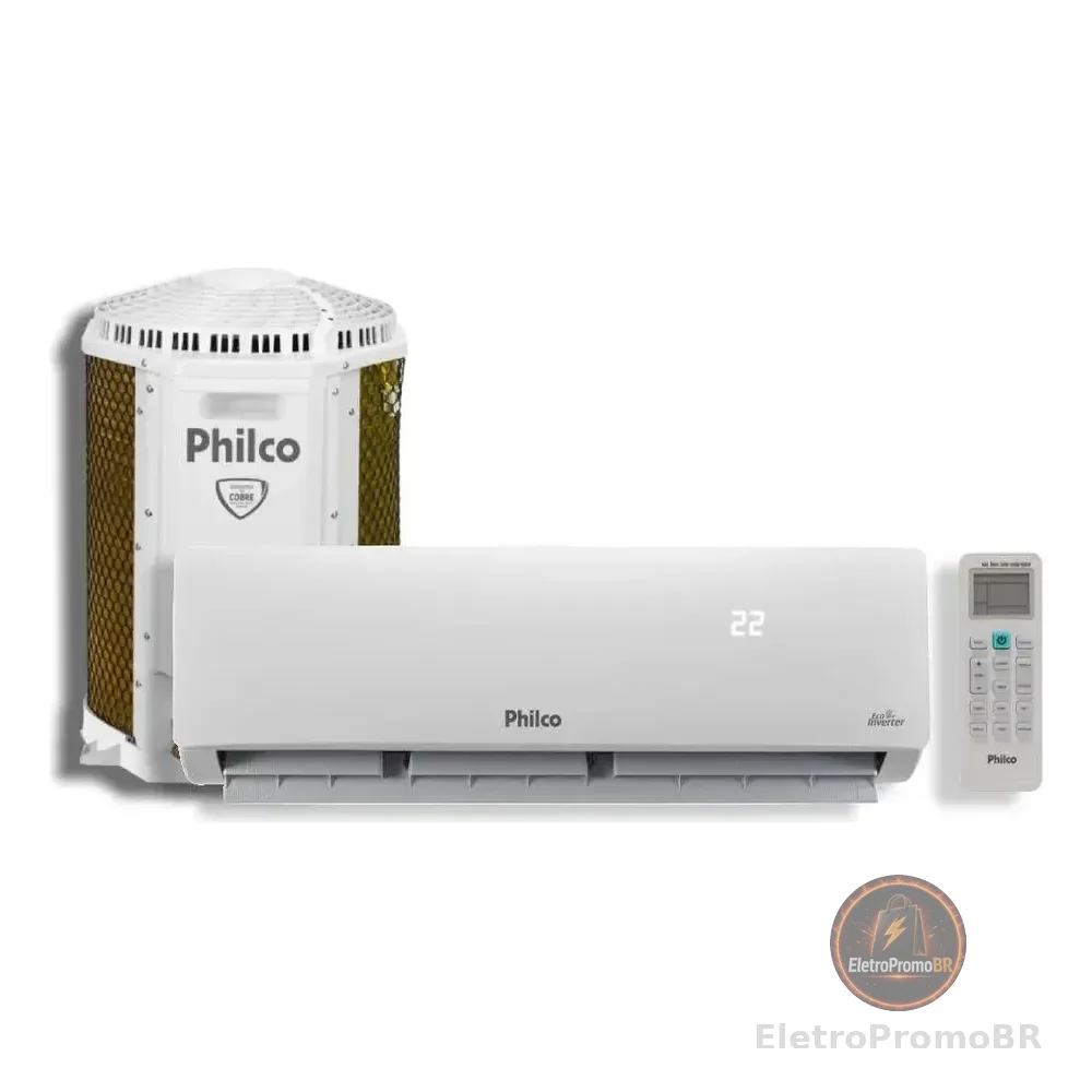 Ar Condicionado Inverter Philco 9000 Btus Frio 220v Pac9ft Branco 220v