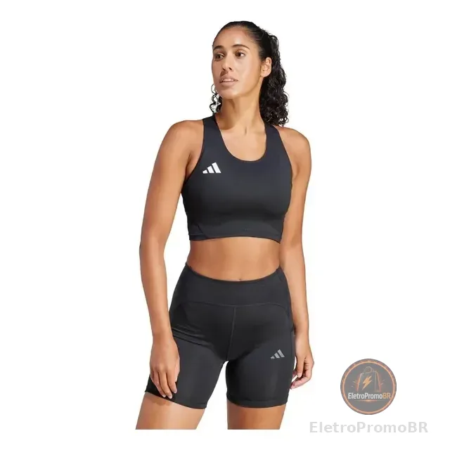 Top Cropped Corrida Adizero Essentials adidas