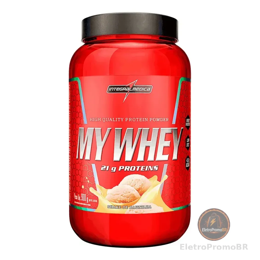My Whey Shake De Baunilha Pote 900g Integralmédica
