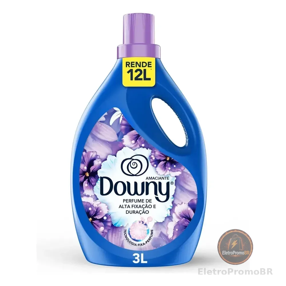 Amaciante Downy Concentrado Lirios Do Campo 3l Rende 12l