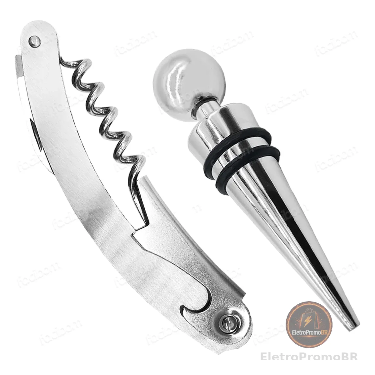 Kit para vinho com 2peças