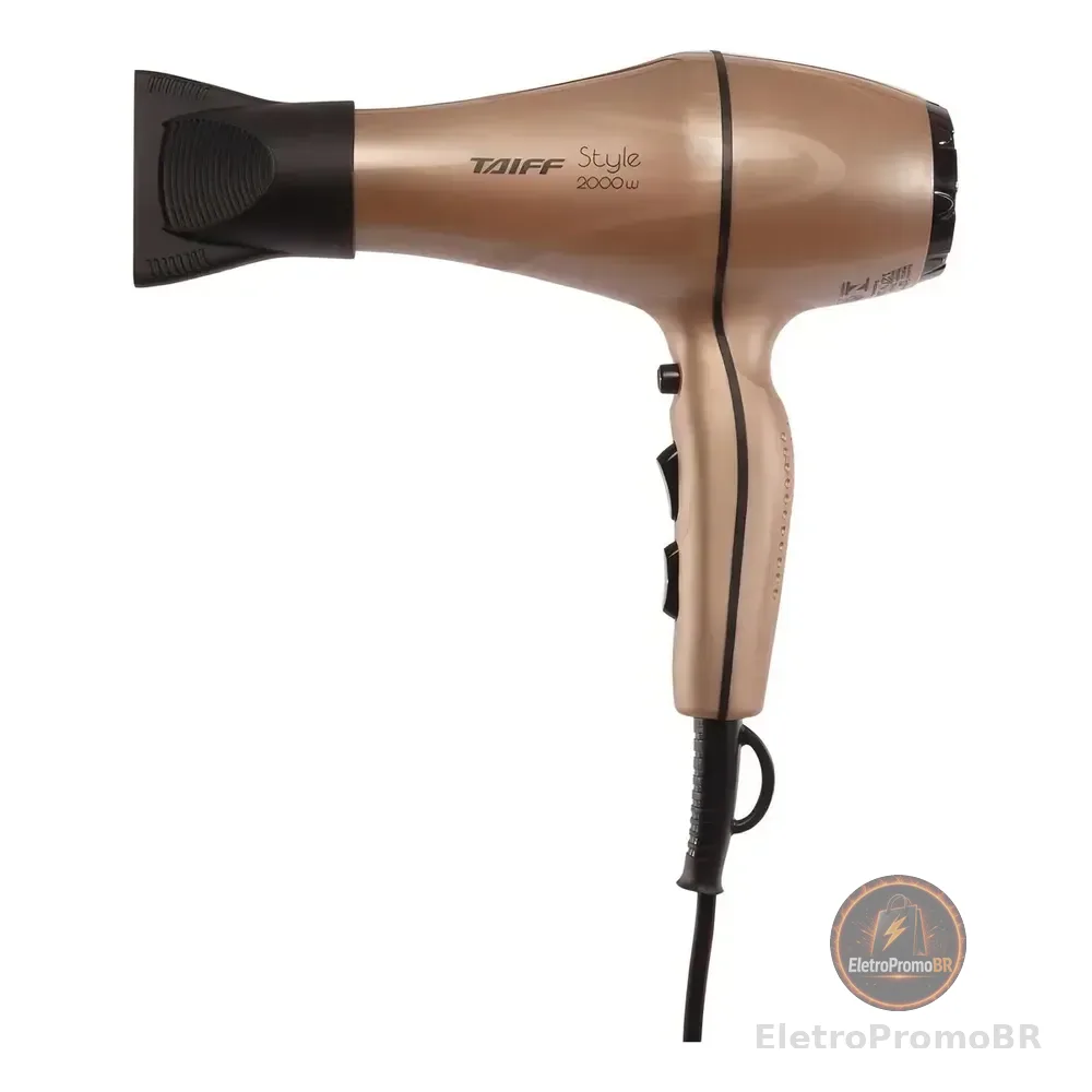 Secador De Cabelo Taiffclássica Style Cobre 127v
