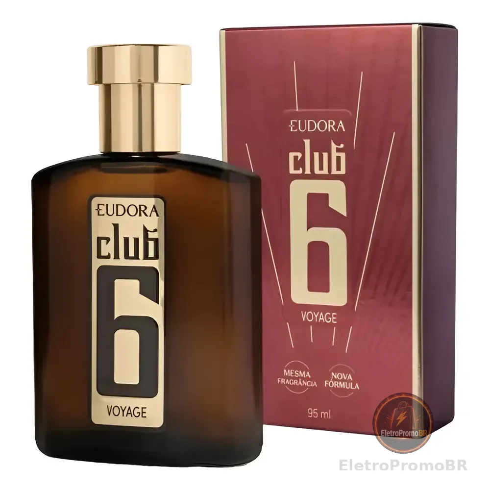 Club 6 Voyage Eudora Deo Colônia 95ml Com
