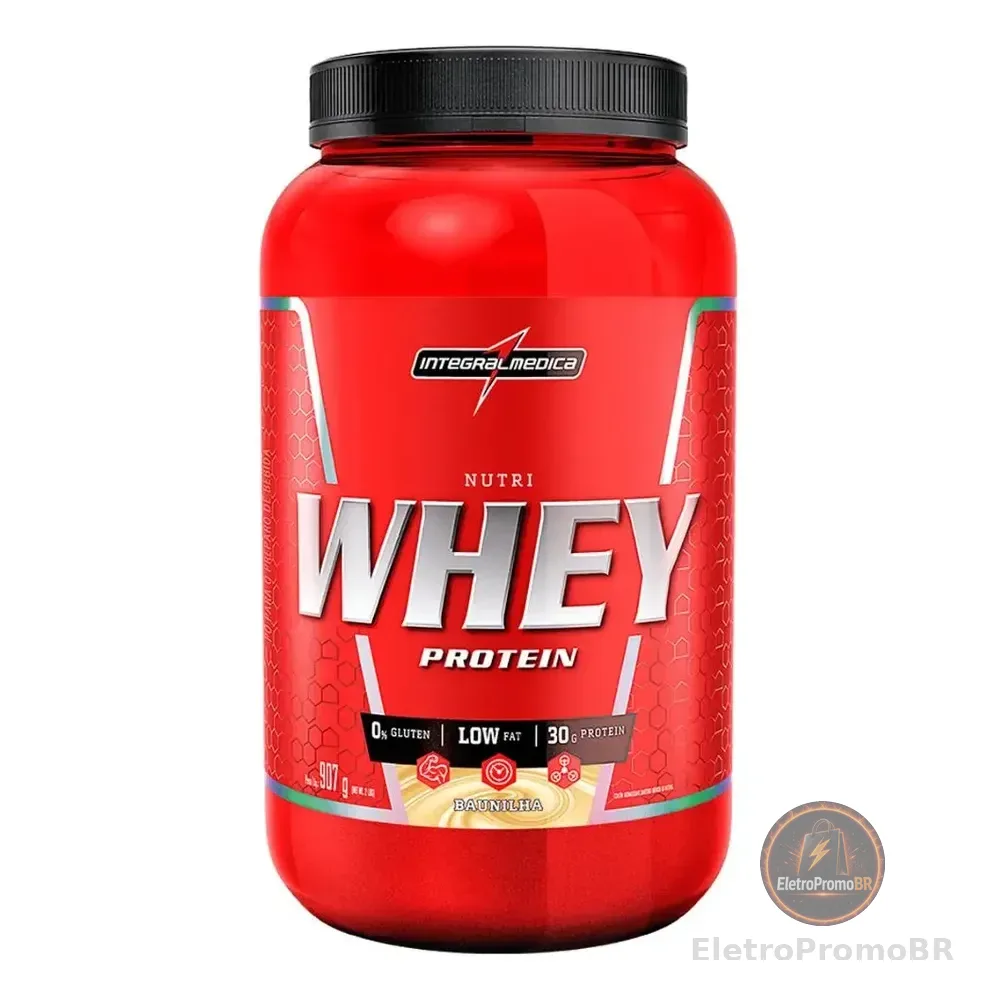 Nutri Whey Protein Baunilha 900g Pote - Integralmedica