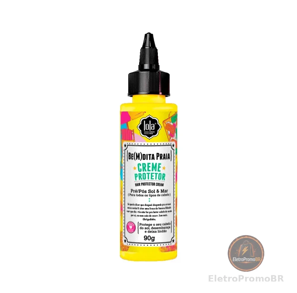 Bemdita Ghee Mini Creme Praia 90g, Lola Cosmetics