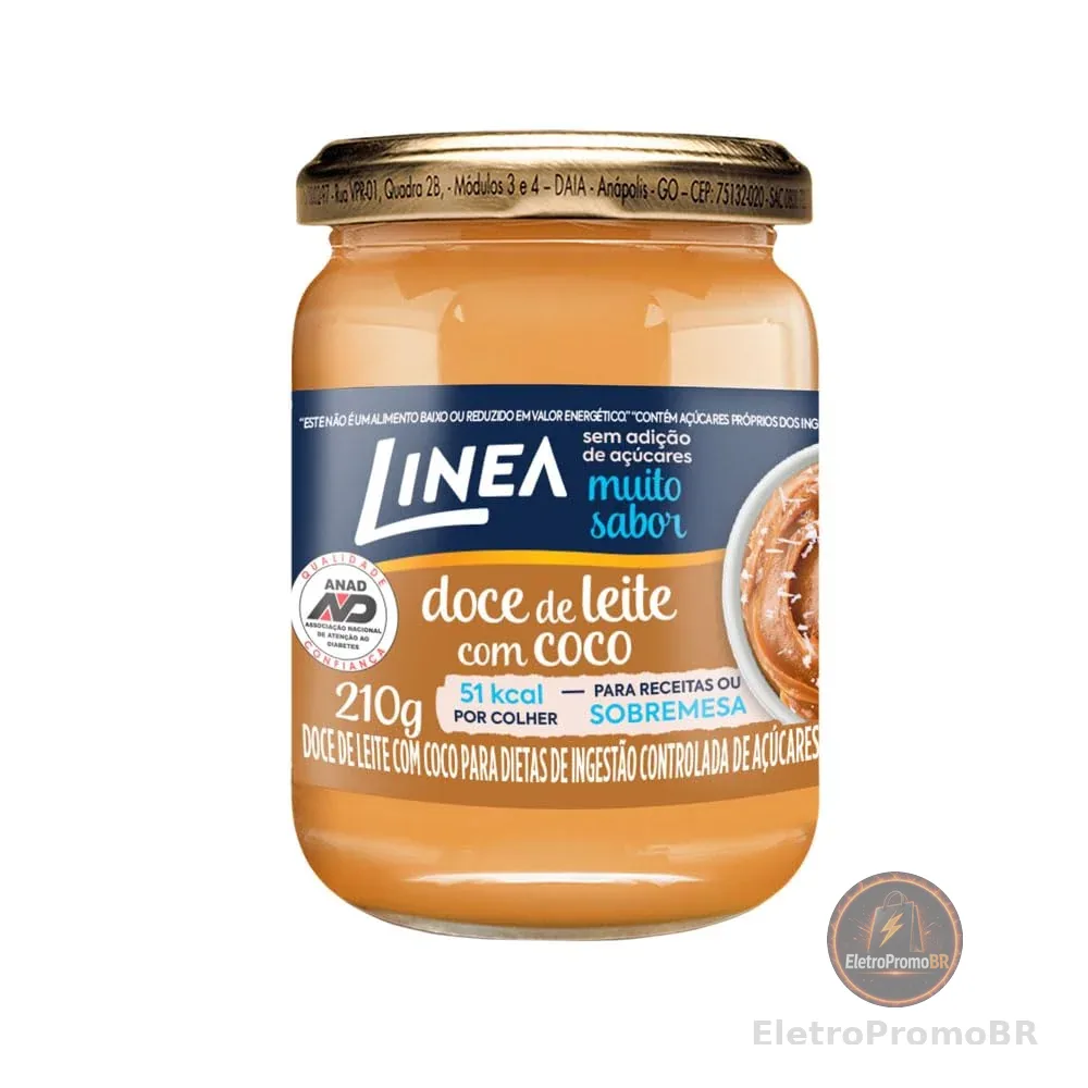 Linea Doce de Leite com Coco 210g