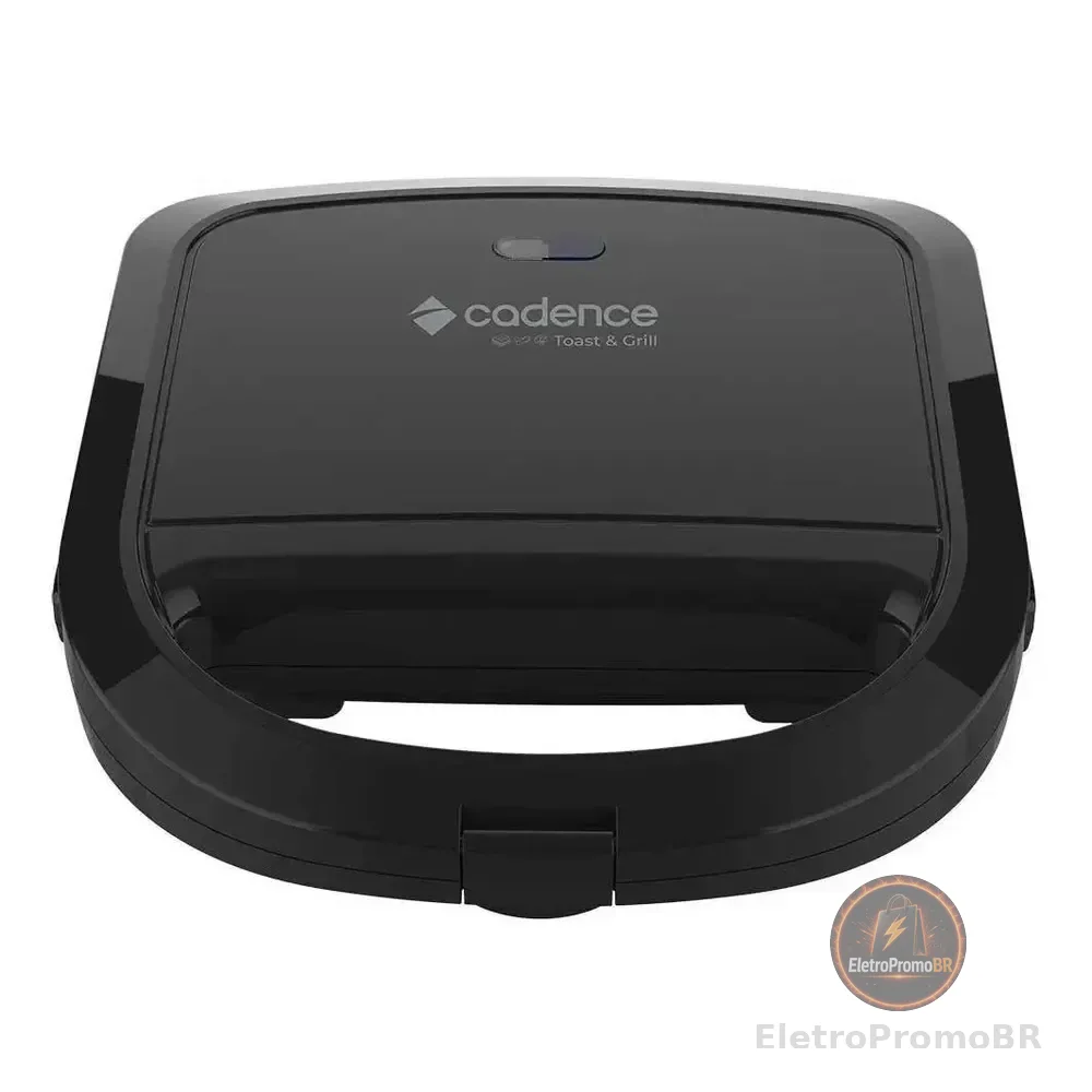 Sanduicheira Elétrica San260 Toast & Grill 750w Preta Cadence 127v