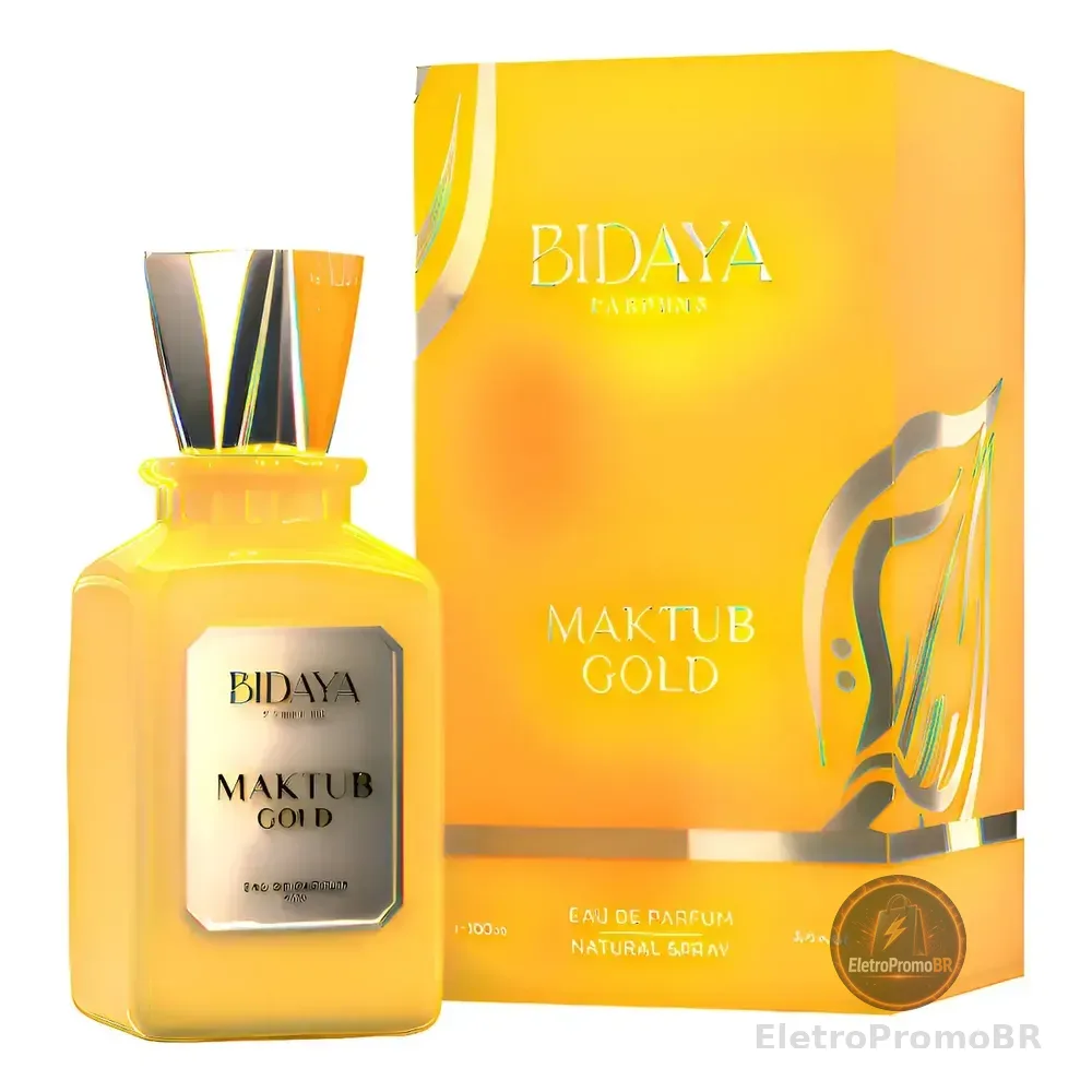Perfume Árabe Bidaya Maktub Gold 100 Ml