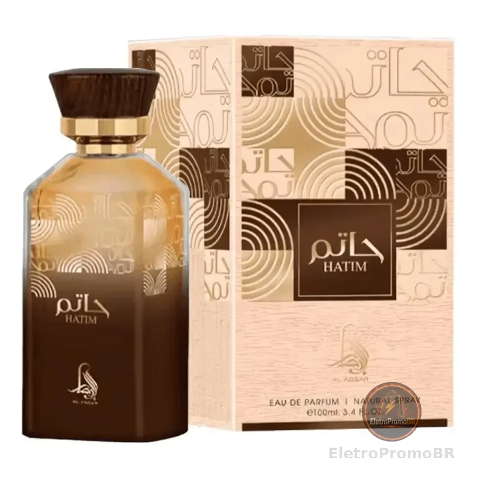 Perfume Hatim Masculino 100ml - Selo Adipec Volume Da Unidade 100 Fl Oz
