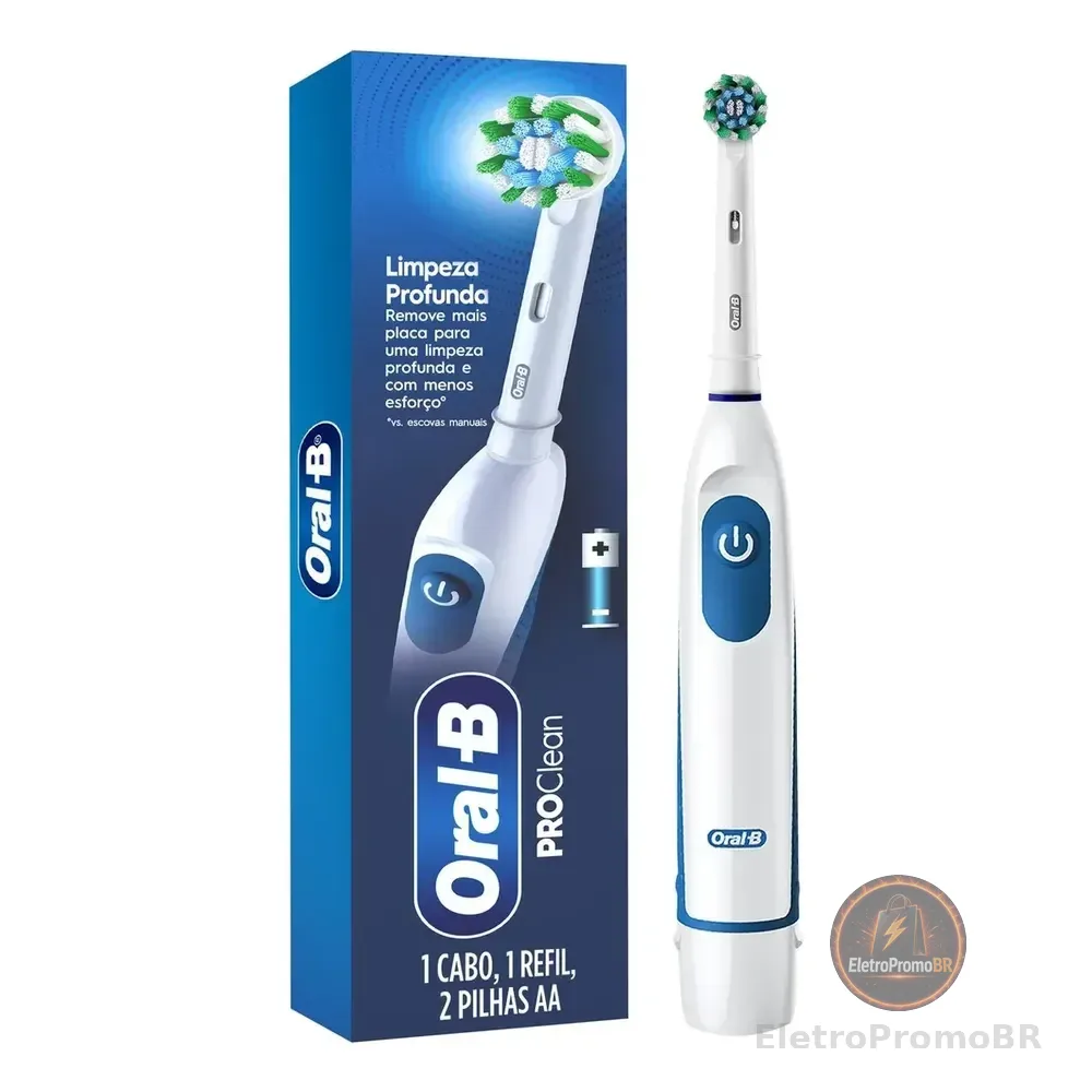 Escova De Dente Elétrica Oral-b Power Pro Precision Clean 1 Unidade