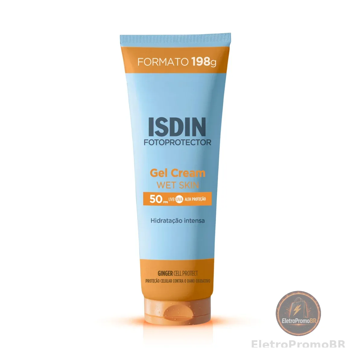 ISDIN Protetor Solar Corporal Gel Cream FPS 50-198g