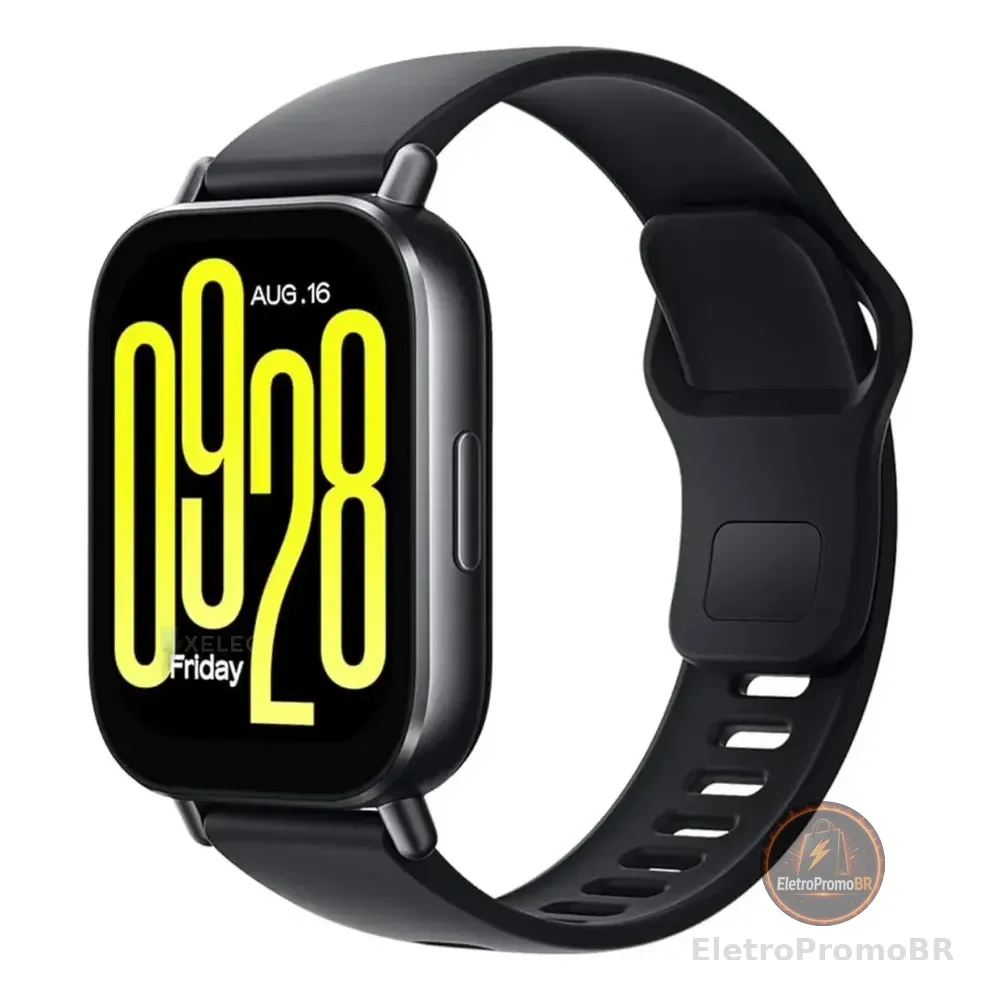 Relógio Inteligente Ativo Xiaomi Redmi Watch 5 Relógio Inteligente Preto