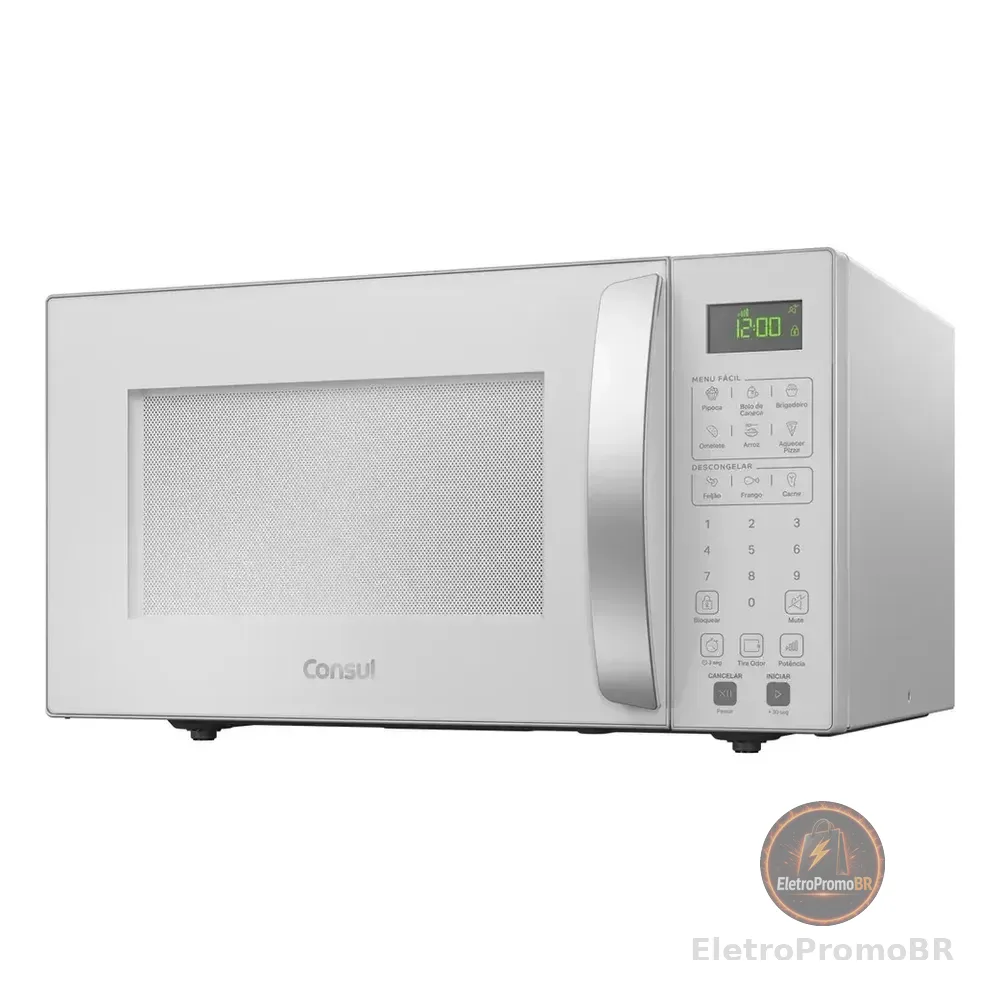 Micro-ondas Consul 32l Branco Com Menu Fácil - Cms46ab 127v