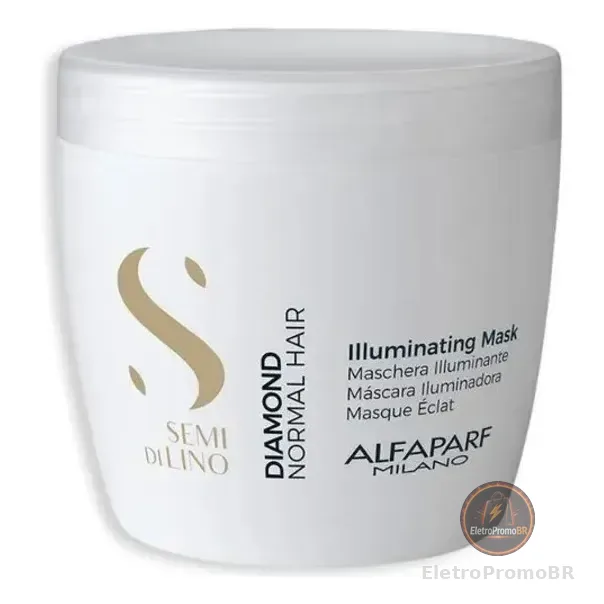 Máscara Alfaparf Semi Di Lino Diamond Illuminating 500ml