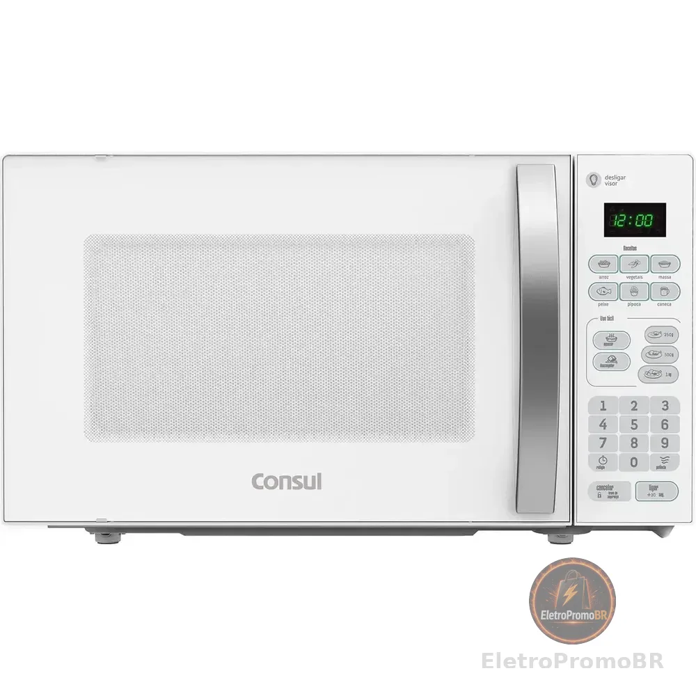 Micro-ondas Consul 20l Branco Função Descongelar - Cma20bb 127v