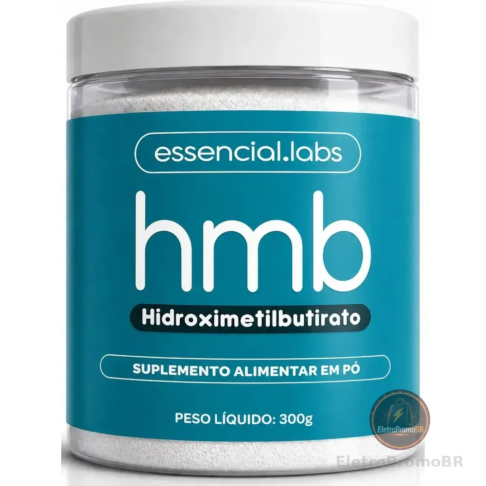Hmb 3000mg - Fórmula Exclusiva Com Máxima Concentração E Pureza - 300g Sem Sabor