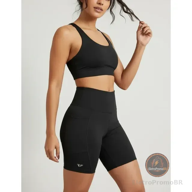 Short C/ Bolso Para Corrida Suplex