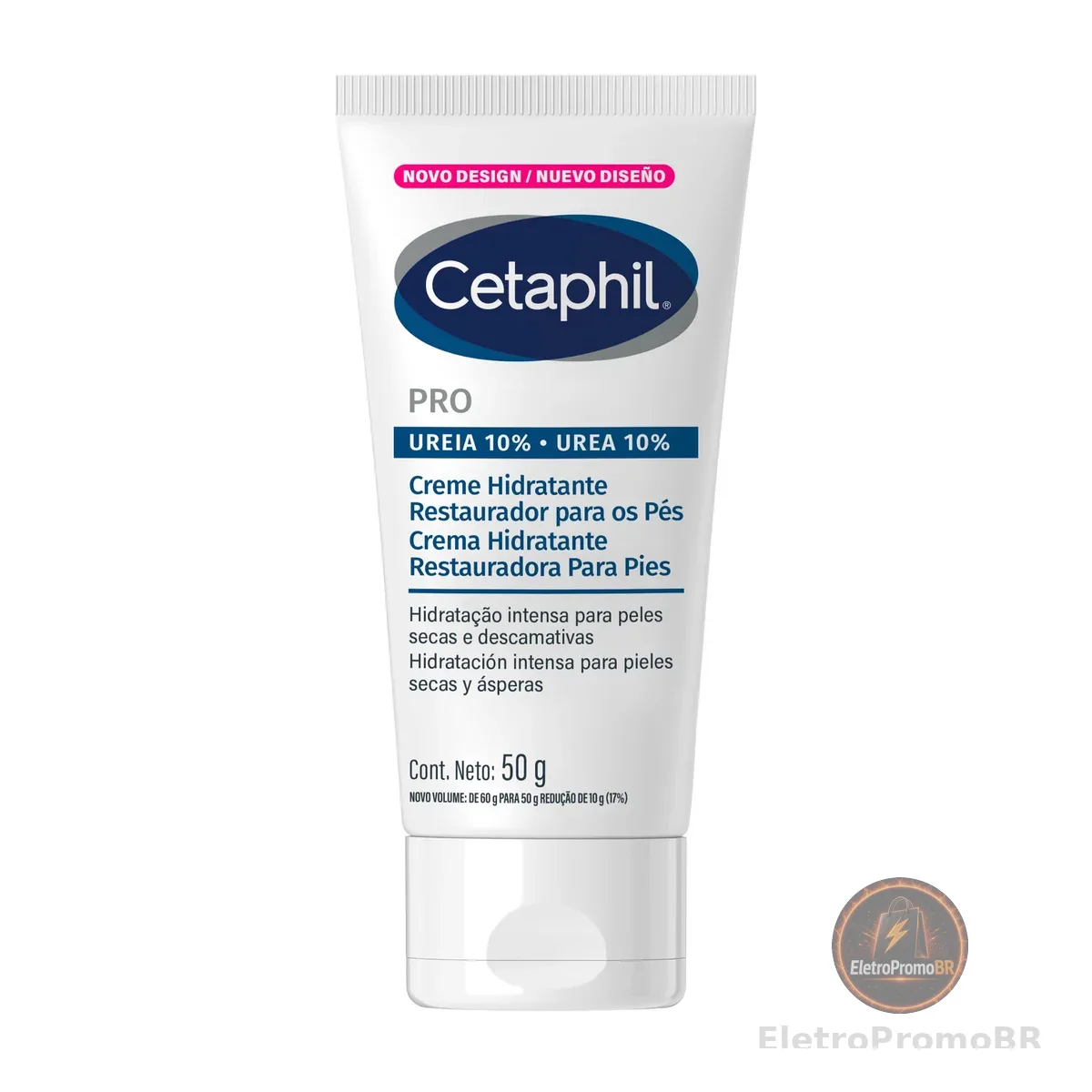 Cetaphil Pro Ureia Creme Restaurador Para Os Pés 10% 60g
