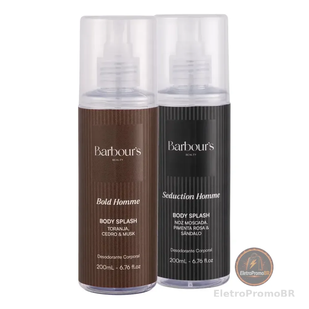 Body Splash Bold E Seduction Homme Barbour's 200ml