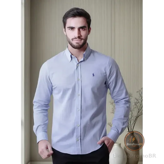 Camisa Social Masculina Ralph Oxford Social Original