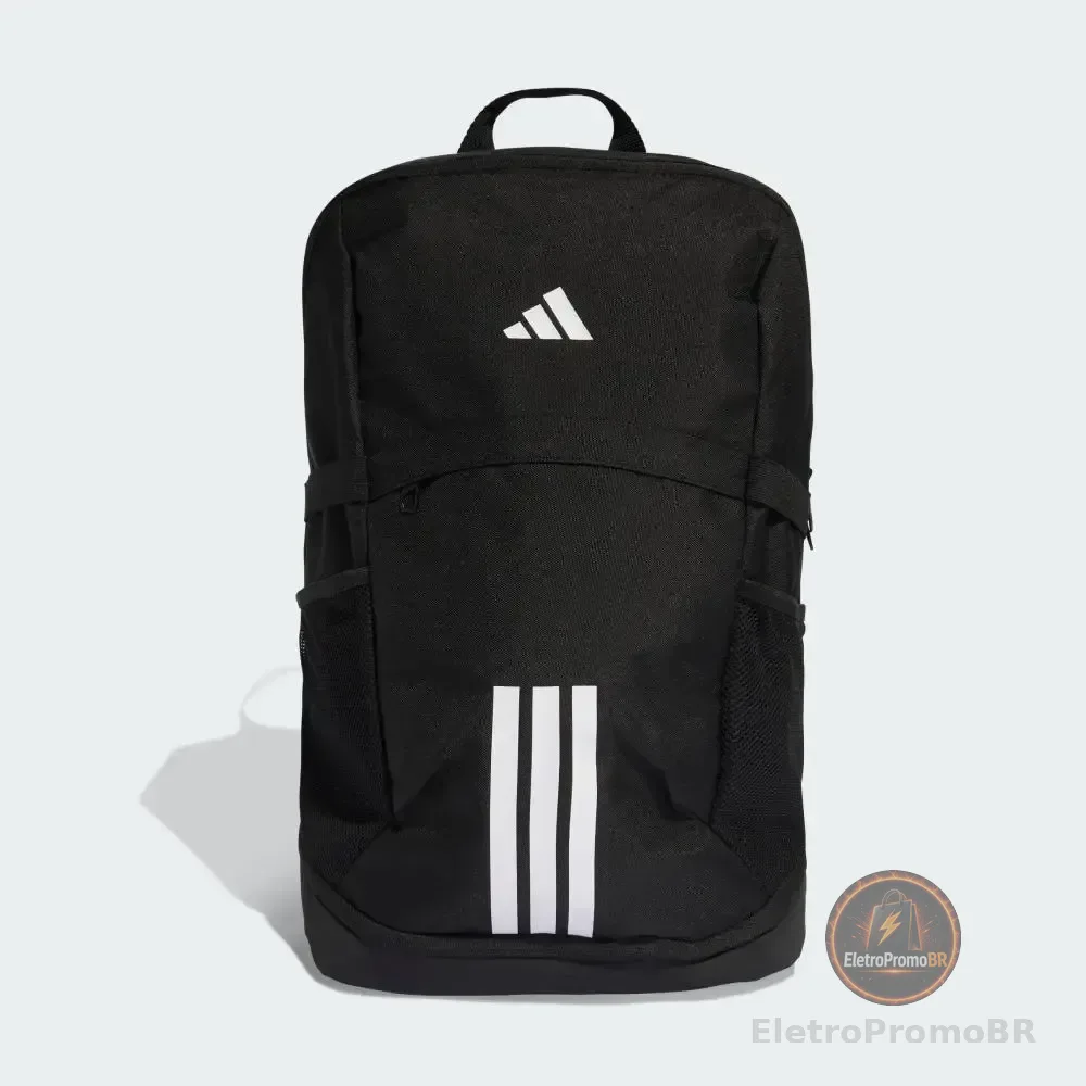 Mochila Tiro adidas Preto / Black / White Liso