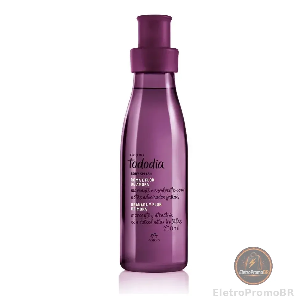 Body Splash Natura Tododia Romã E Flor De Amora 200ml