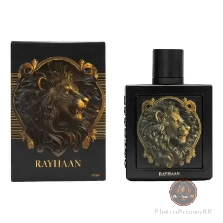 Perfume Rayhaan Lion Masculino E Aroma Sofisticado
