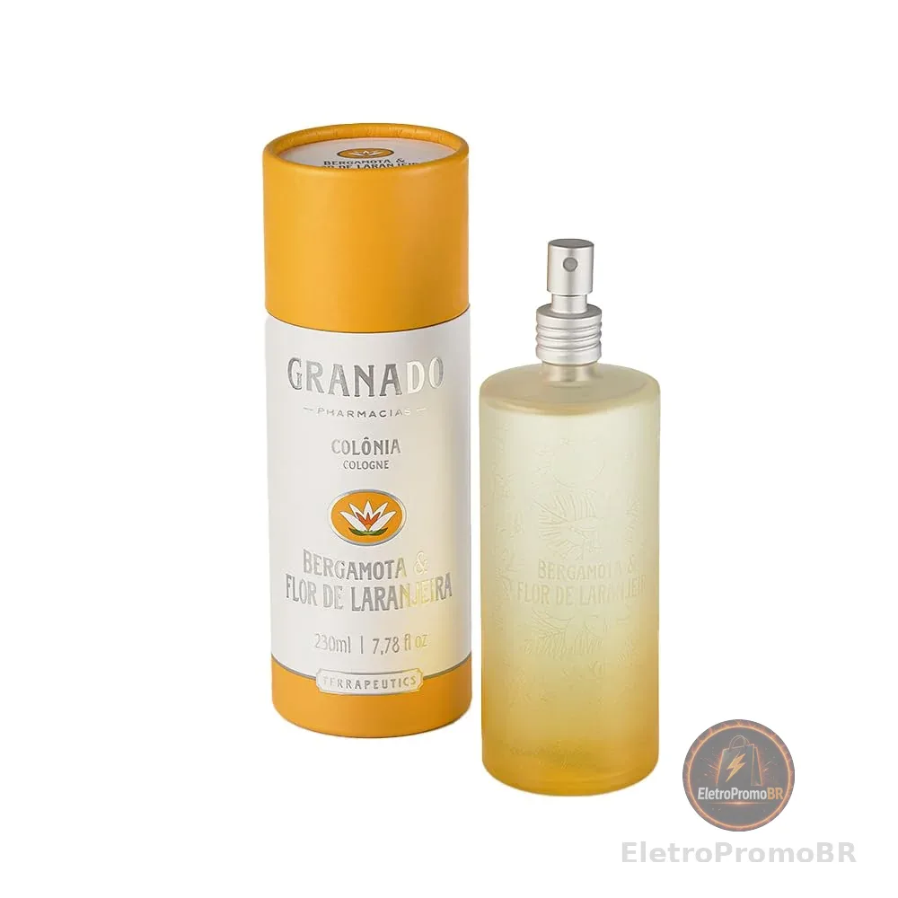 Granado Colônia Terrapeutics, Bergamota E Flor De Laranjeira, 230ml
