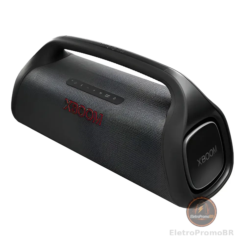 LG Xboom Xg9s Caixa De Som Bluetooth Portátil - Ip67 E 24 Horas De Bateria Preto