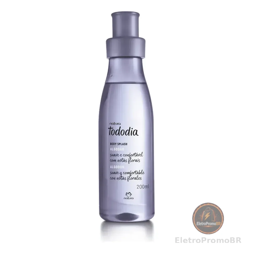 Body Splash Tododia Natura Algodão Feminino 200 Ml