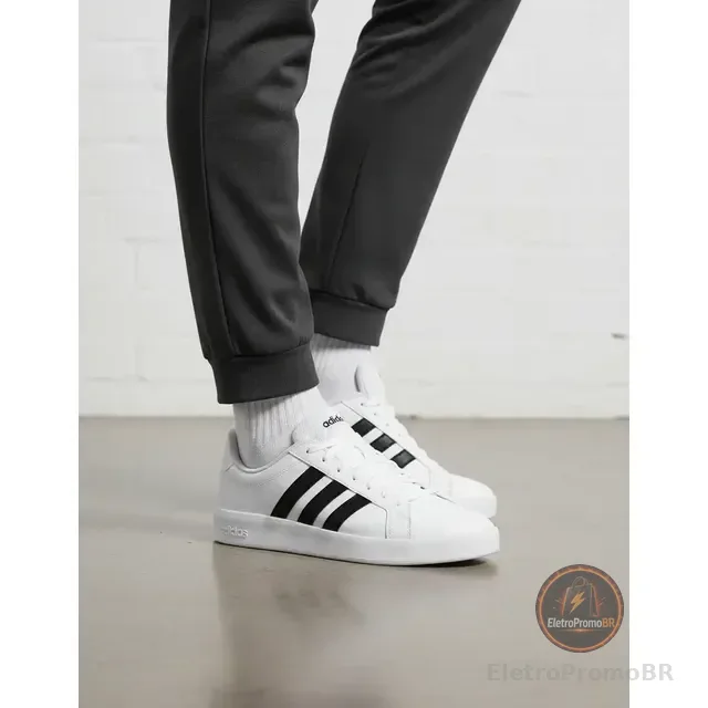 Tênis Streetwear Couro Sintético Urbano Masculino adidas