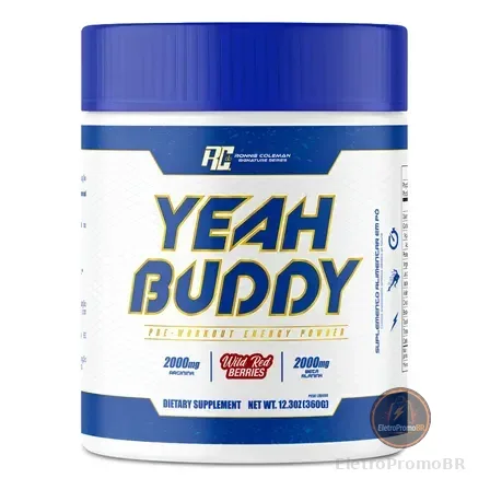 Pré Treino Yeah Buddy Ronnie Coleman Frutas Vermelhas 360g