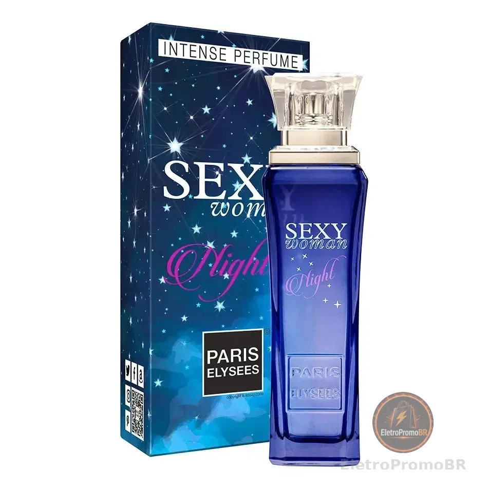 Perfume Sexy Woman Night Paris Elysees Feminino Intense 100ml