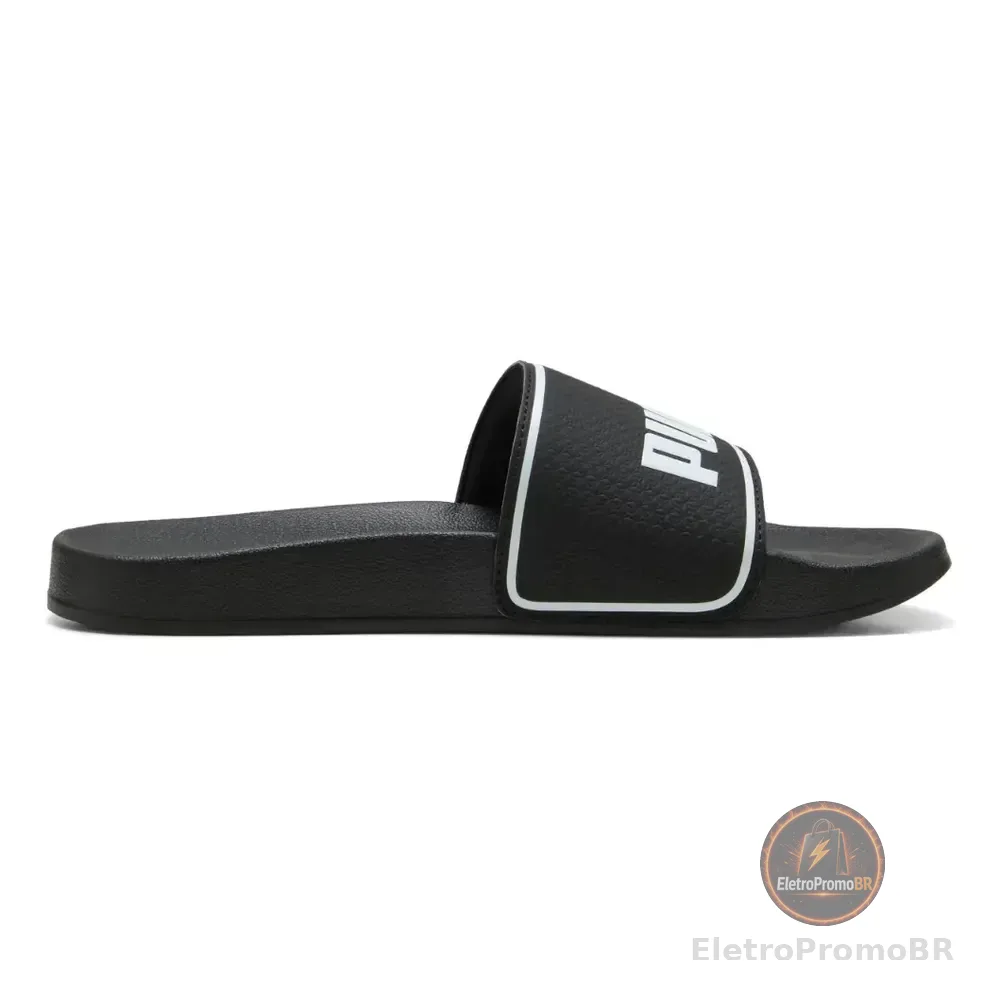 Chinelo Masculino E Feminino Leadcat 2.0 Puma Preto Liso 37 Br