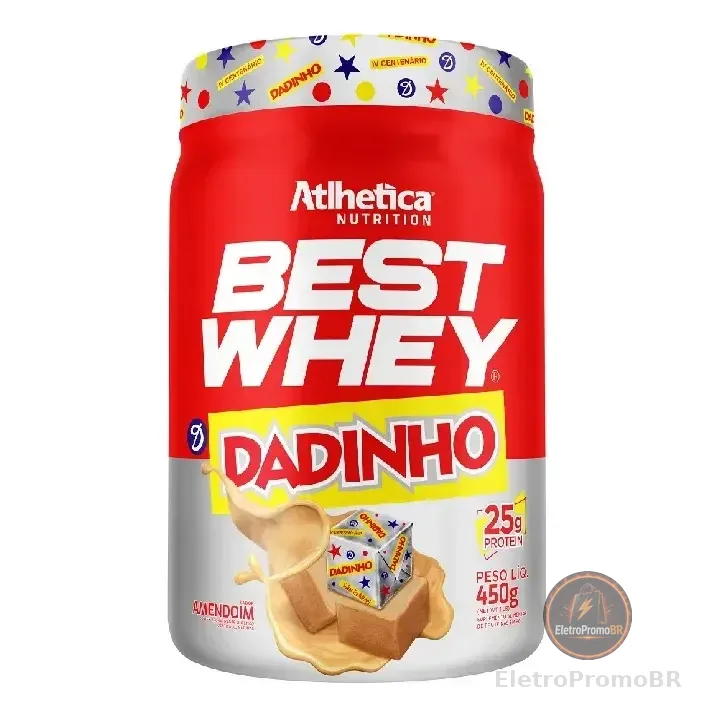 Best Whey Gourmet 450g Atlhetica Nutrition Whey 3w Sabor Dadinho