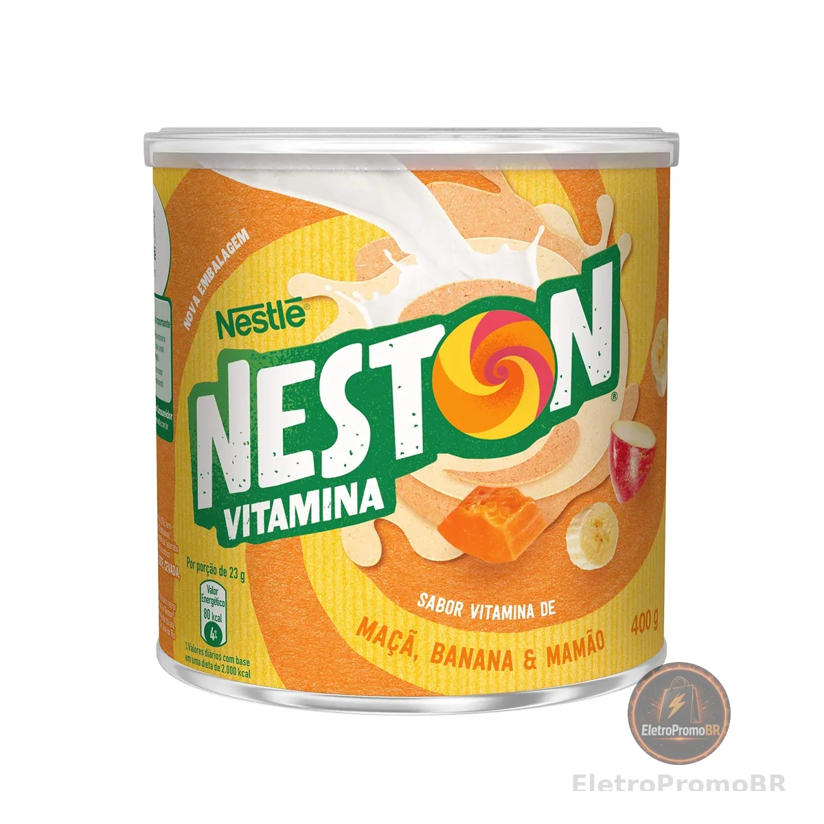 Neston Cereal Infantil Vitamina Maçã Banana E Mamão 400G