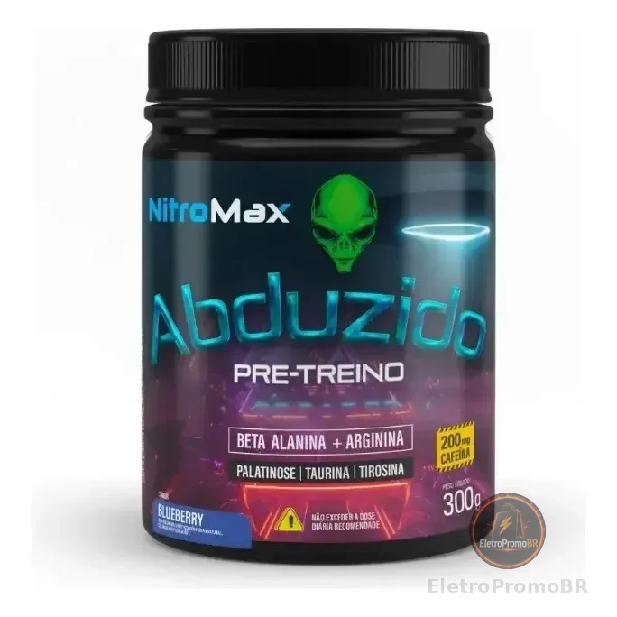 Abduzido Pre Treino Nitro Max Limonada Suica 300g