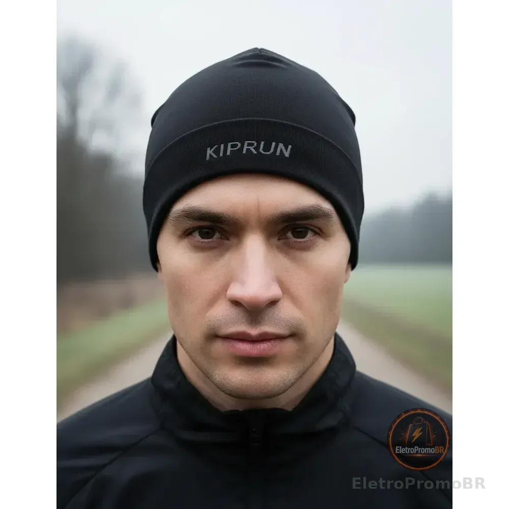 Gorro Touca Térmica Para Corrida Kiprun Kalenji Original Preto Único