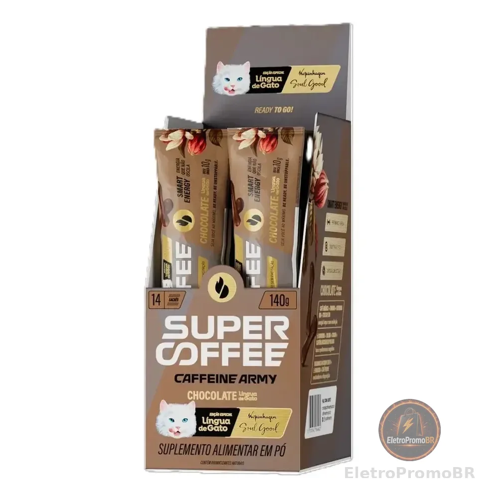 Supercoffee Lingua De Gato - Display (140g) - Caffeine Army